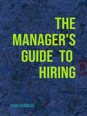 cover image of The Manager's Guide to Hiring